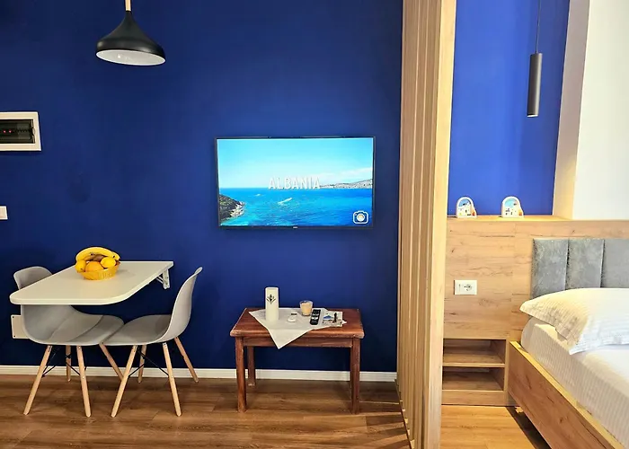 Blue Studio, Modern & Beachfront - By Beta Premium Apartment *